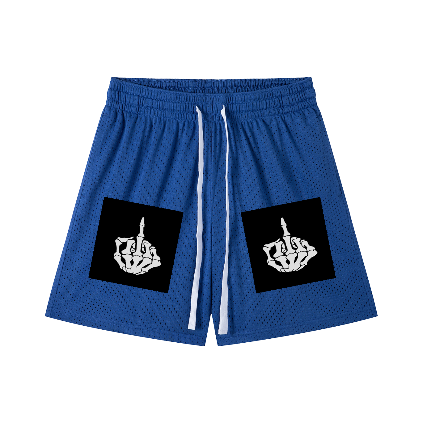 Mesh Drawstring Shorts