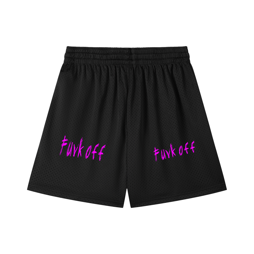 Mesh Drawstring Shorts