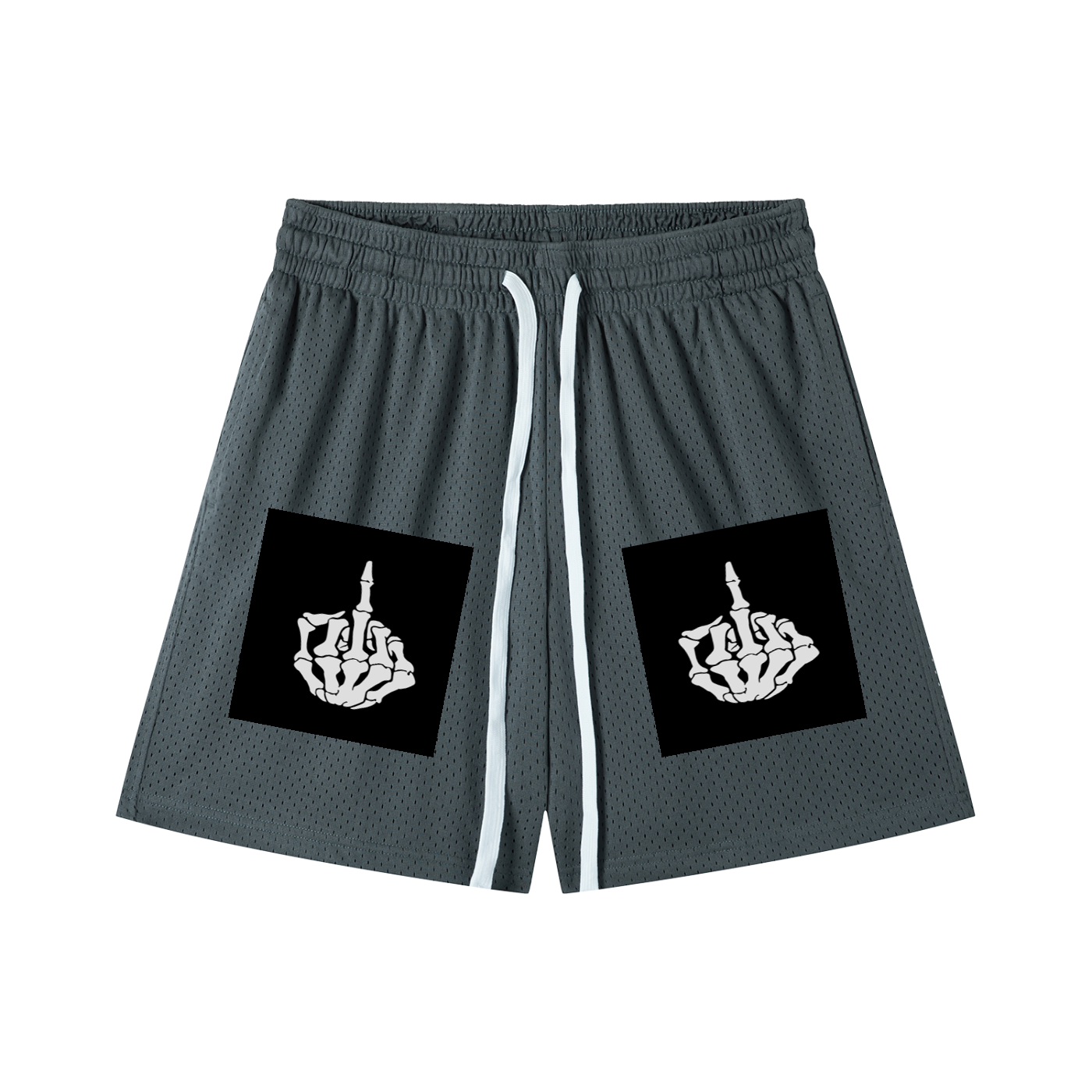Mesh Drawstring Shorts