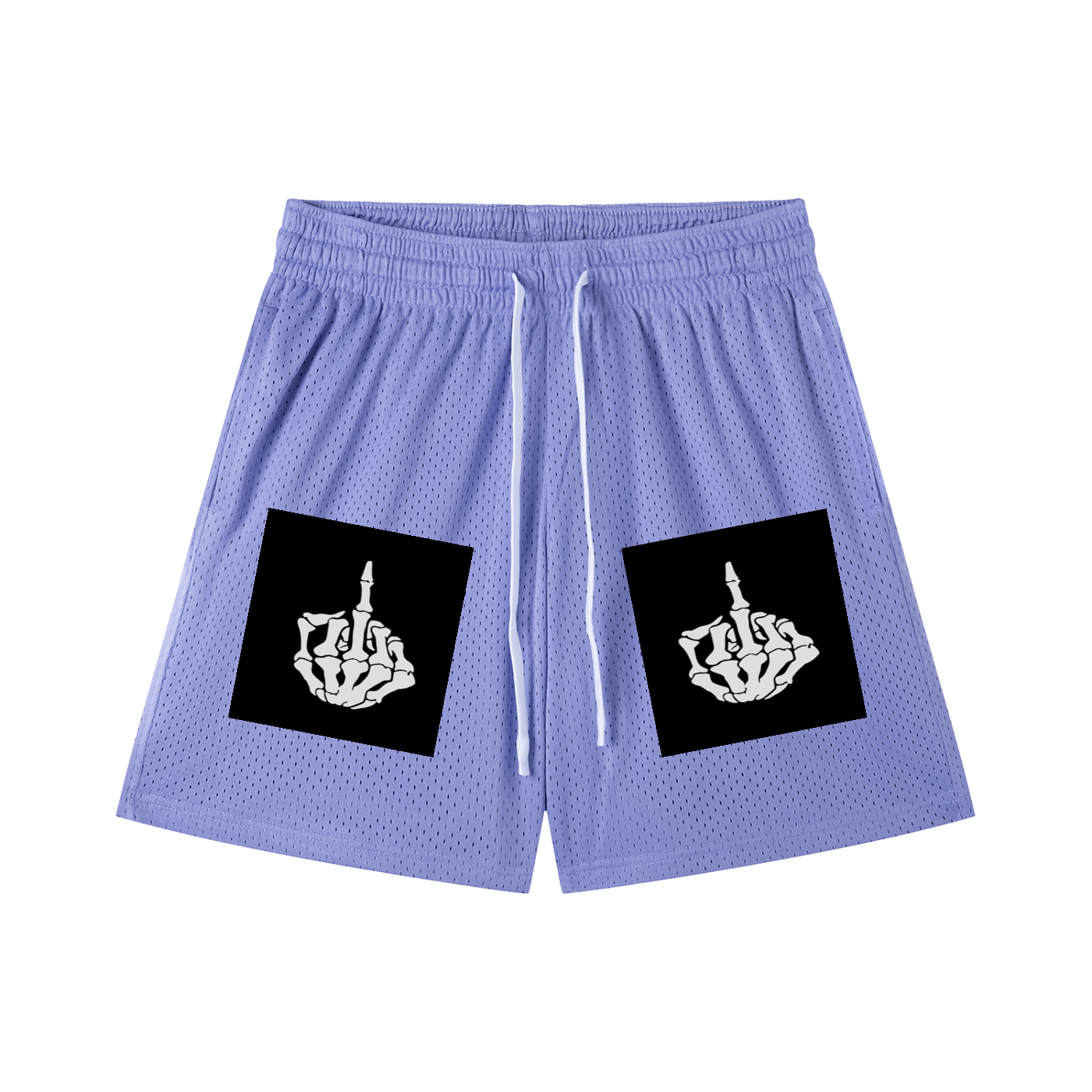 Mesh Drawstring Shorts