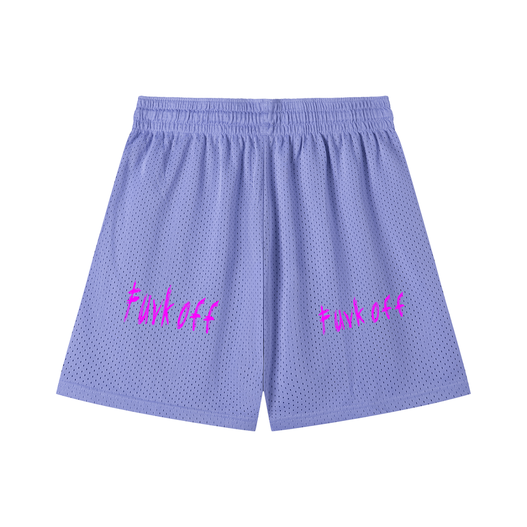 Mesh Drawstring Shorts