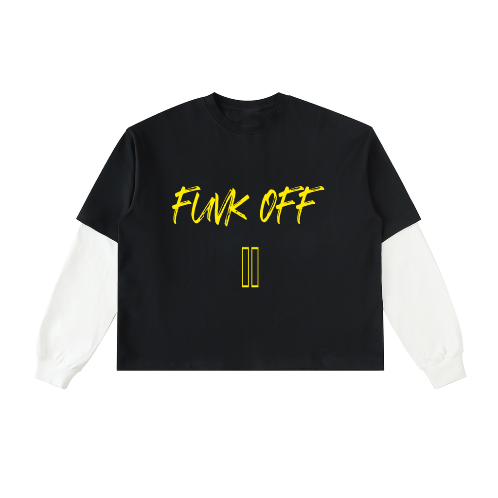 Black white,with with long sleeves