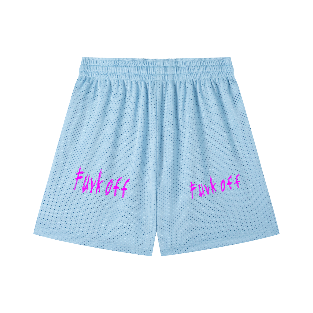 Mesh Drawstring Shorts